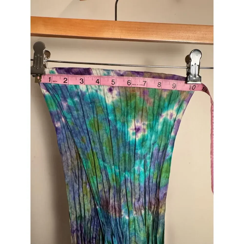 CI EXPRESS Vintage 100% Silk Watercolor European Inspired Scarf